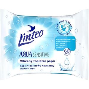 LINTEO vlhčený toaletný papier Aqua Sensitive 60 ks