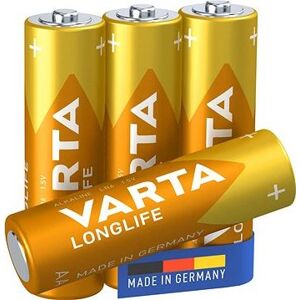 VARTA alkalická batéria Longlife AA 4 ks