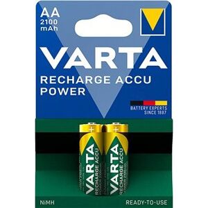 VARTA nabíjateľná batéria Recharge Accu Power AA 2100 mAh R2U 2 ks