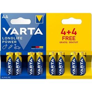 VARTA Longlife Power 4+4 AA (Double Blister)