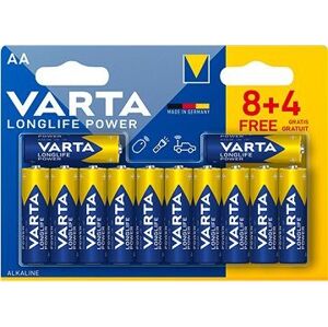 VARTA Longlife Power 8+4 AA (Double Blister)