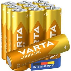 VARTA alkalická batéria Longlife AA 10 ks (Double Blister)