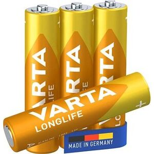 VARTA alkalická batéria Longlife AAA 4 ks