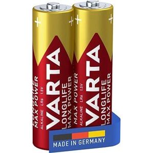 VARTA alkalická batéria Longlife Max Power AA 2 ks